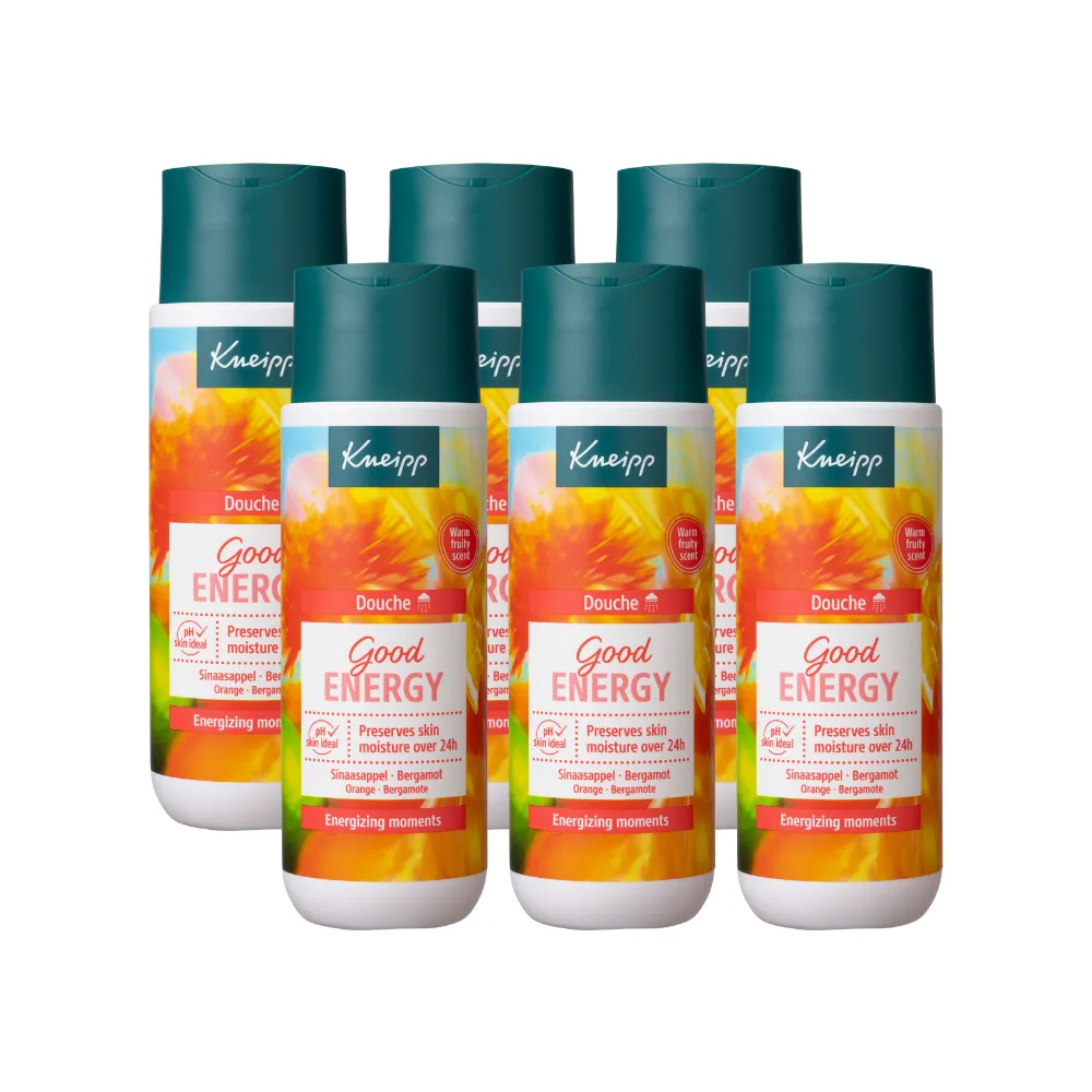 6x Kneipp Douche Good Energy (6 x 200 ml)