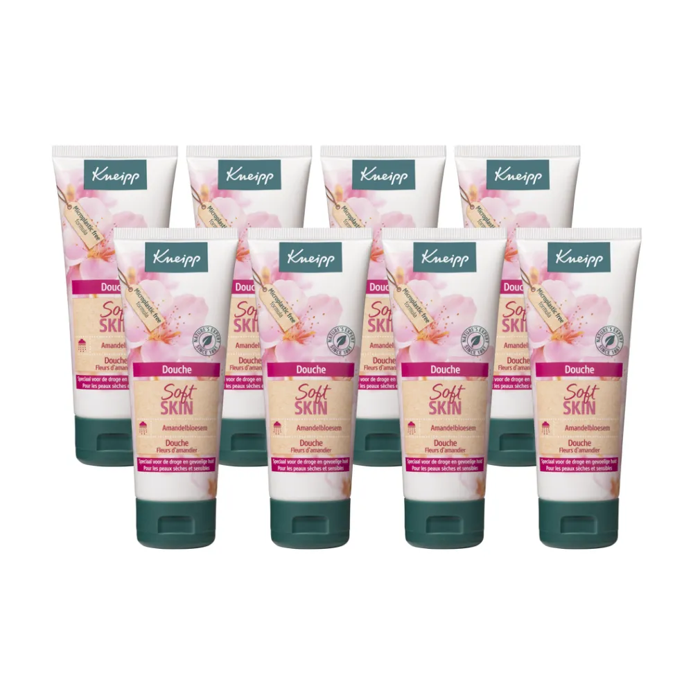 8x Kneipp Douche Soft Skin (8 x 75 ml)