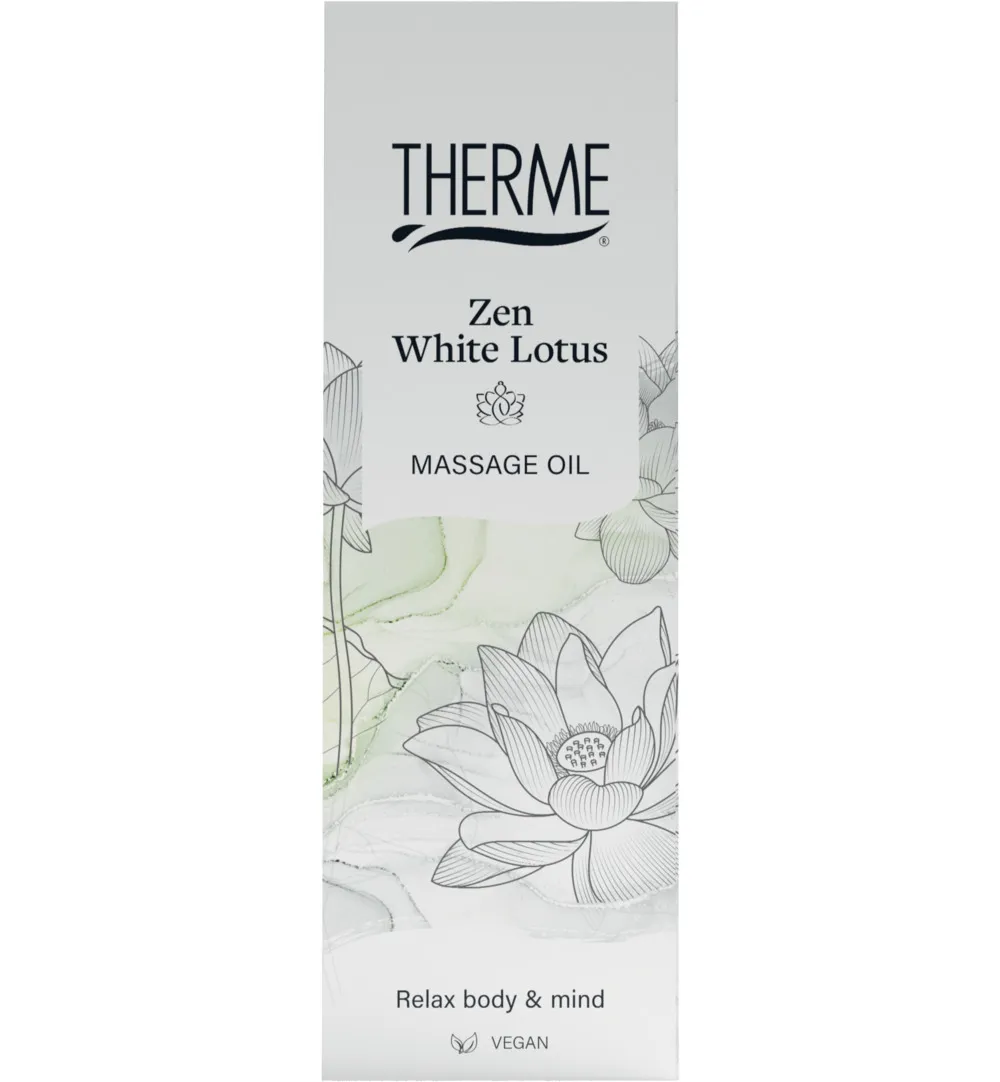 Therme Zen White Lotus Massage Oil (125 ml) - image 2