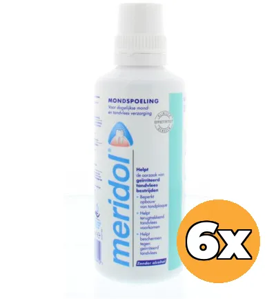 6x Meridol Mondspoeling (6 x 400 ml)