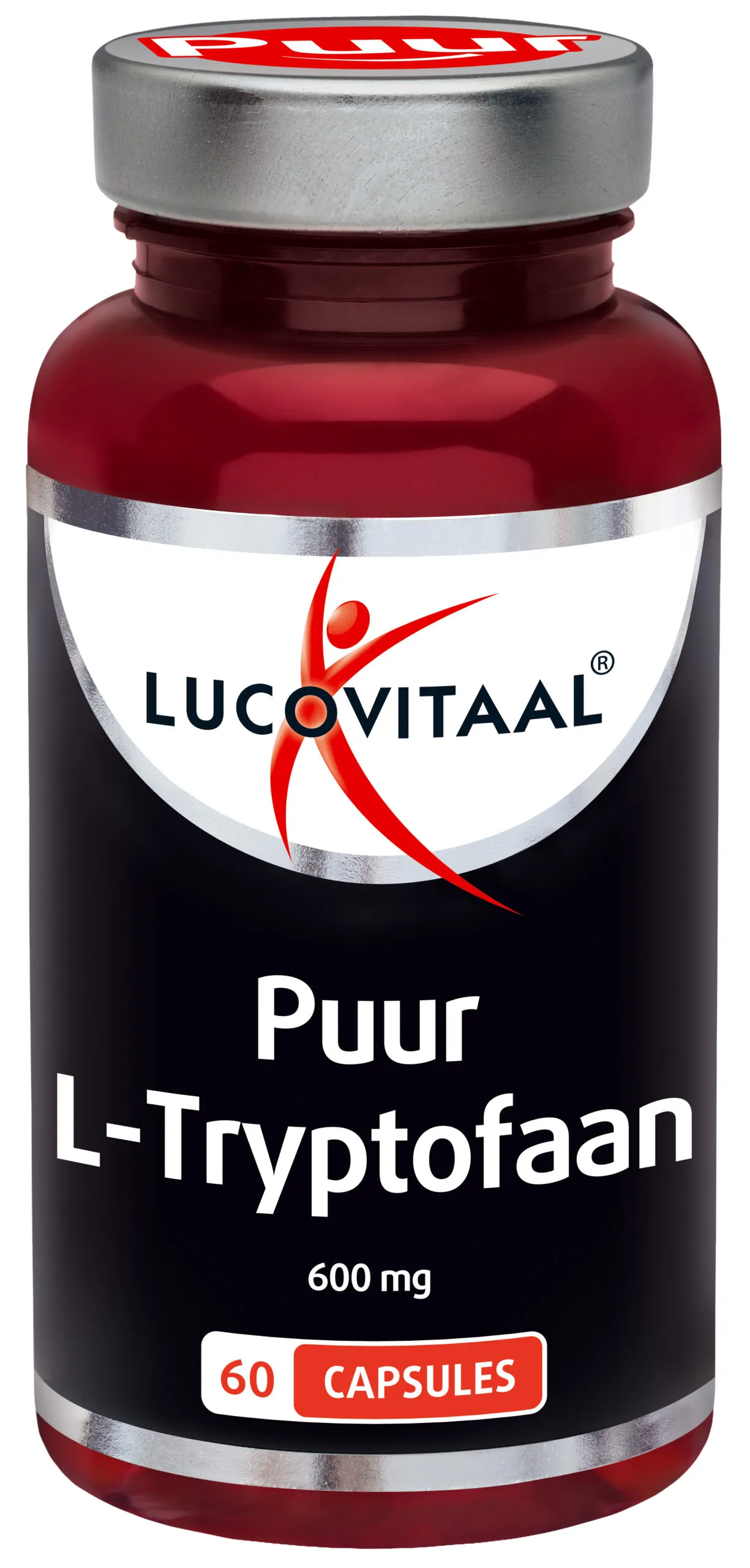 Lucovitaal L-Tryptofaan Puur 600mg (60 capsules)