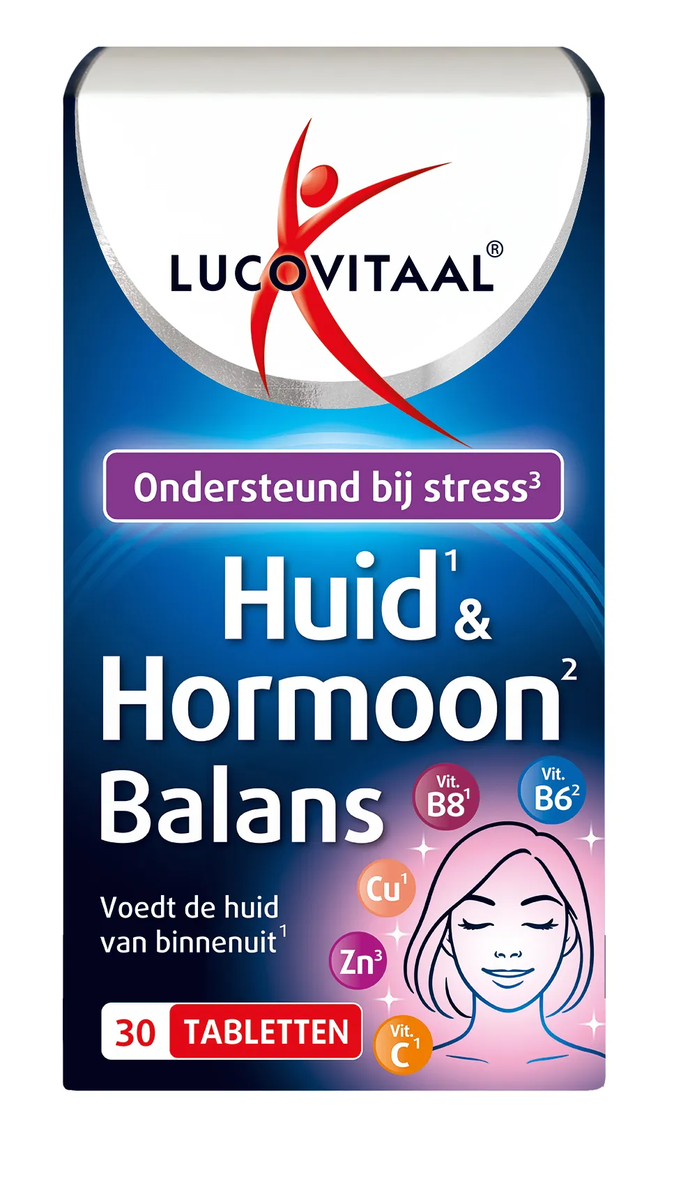 Lucovitaal Huid & Hormoon Balans (30 tabletten)