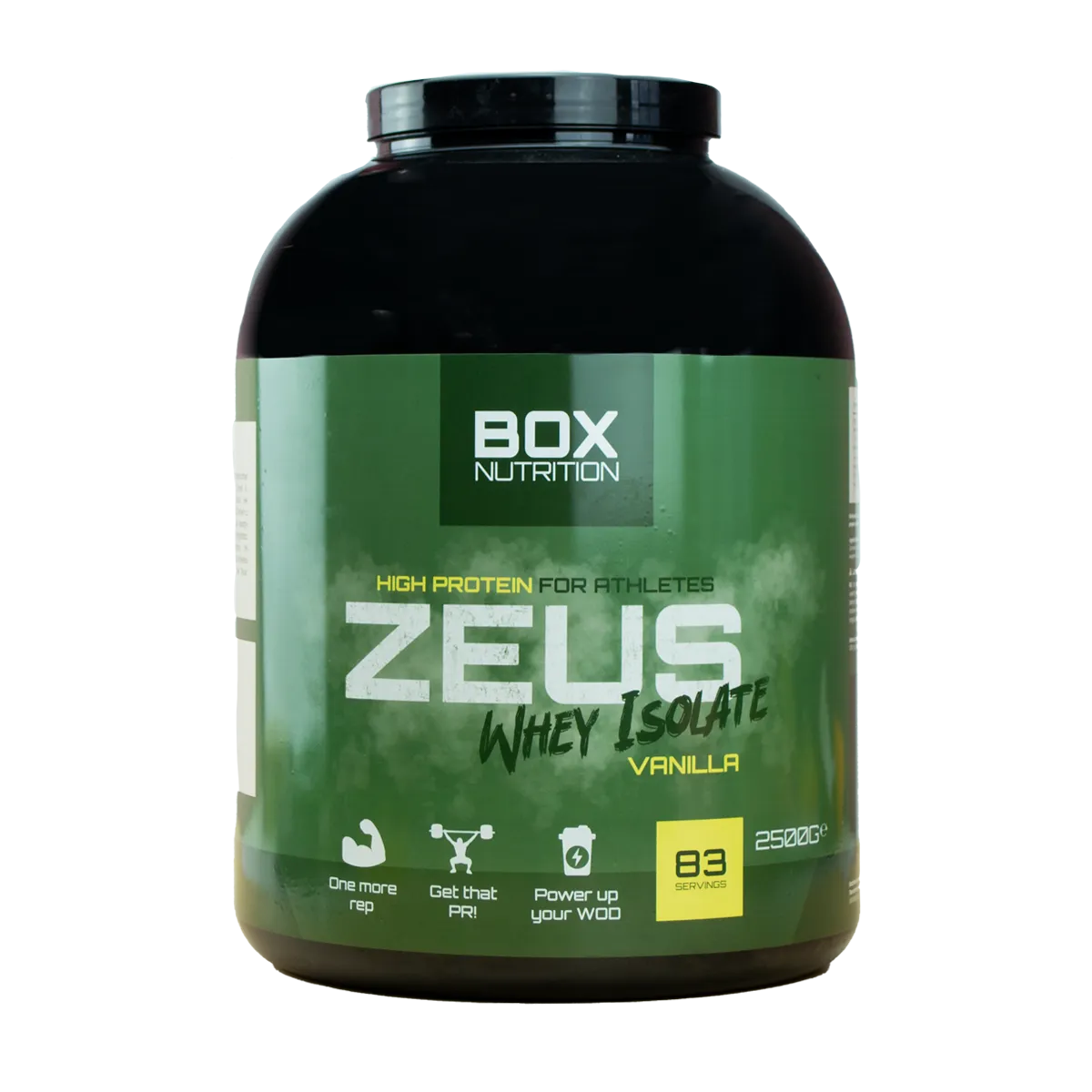 Box Nutrition Zeus - Whey Isolaat Vanille (2500 gr)