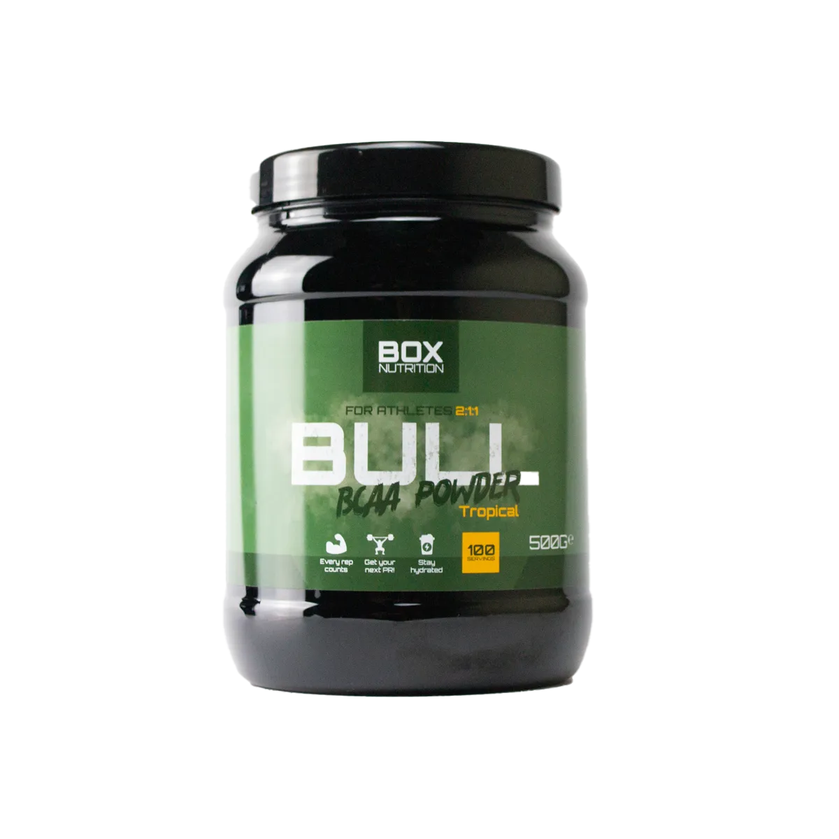 Box Nutrition Bull BCAA Poeder - Tropical (500 gr)