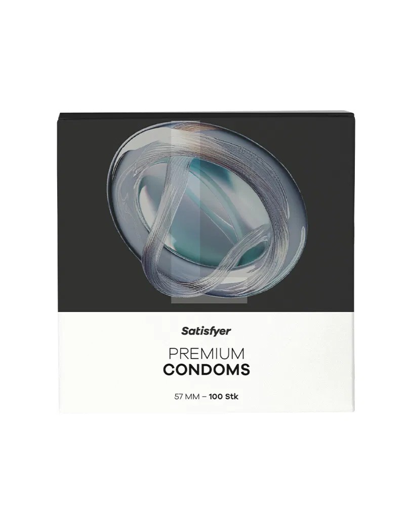 Satisfyer Condoms Size 57 (L) (100 stuks)