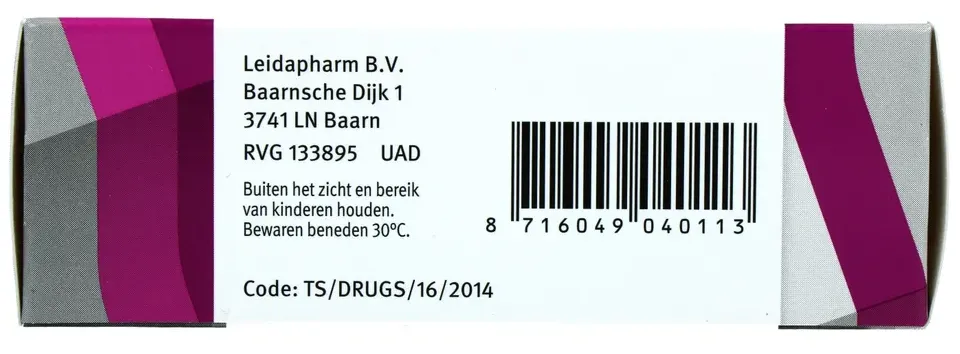 Leidapharm Ibuprofen Liquid Capsules 400 Mg Suikervrij (20 capsules) - image 2
