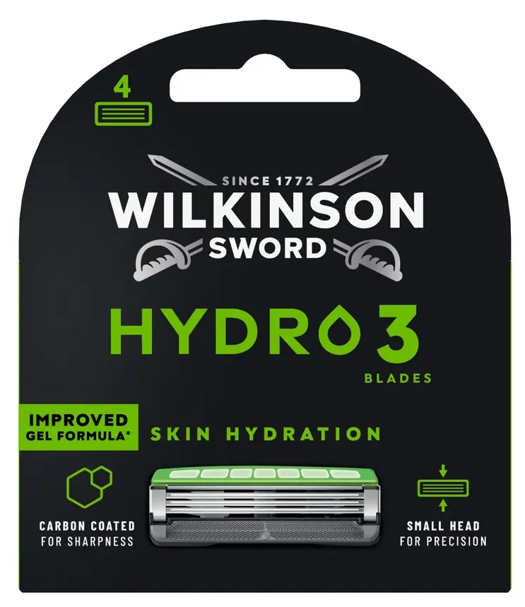 Wilkinson Skin Hydration Hydro 3 Scheermesjes (4 stuks)