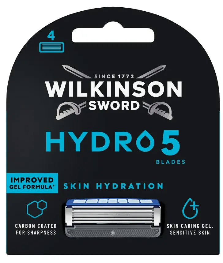 Wilkinson Hydro 5 Regular Scheermesjes (4 stuks)