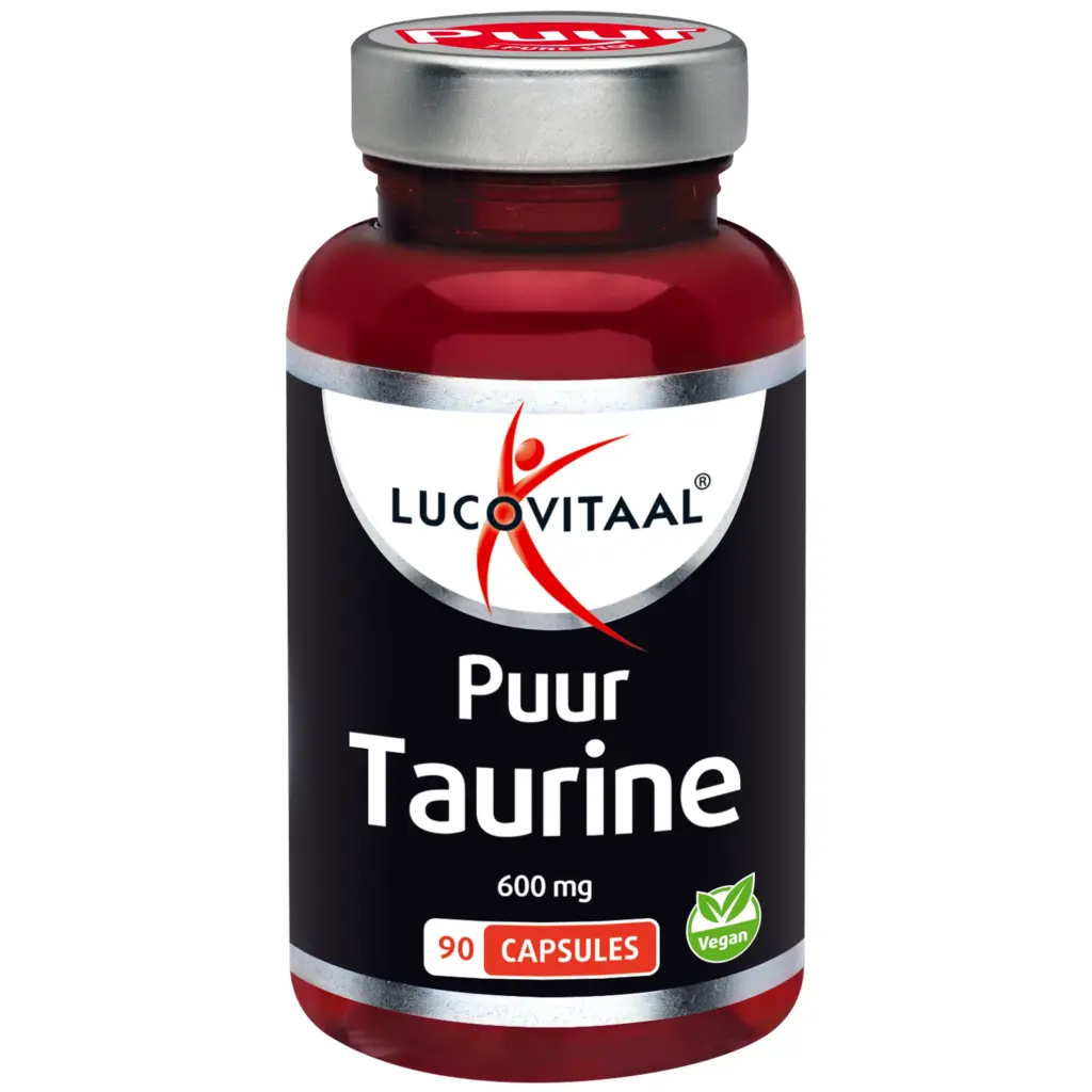 Lucovitaal Taurine Puur 600mg (90 capsules)