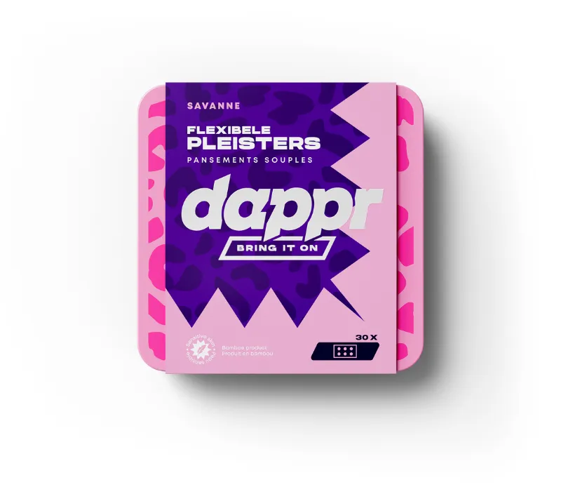 Dappr Sensitive Pleisters Savanne (30 stuks)