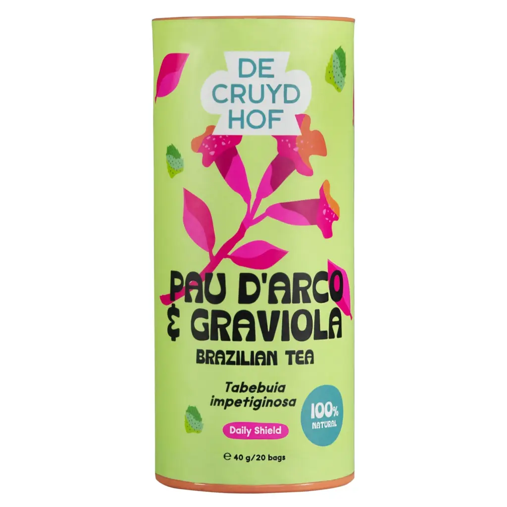 Cruydhof Thee Pau D'Arco/Graviola (20 stuks)