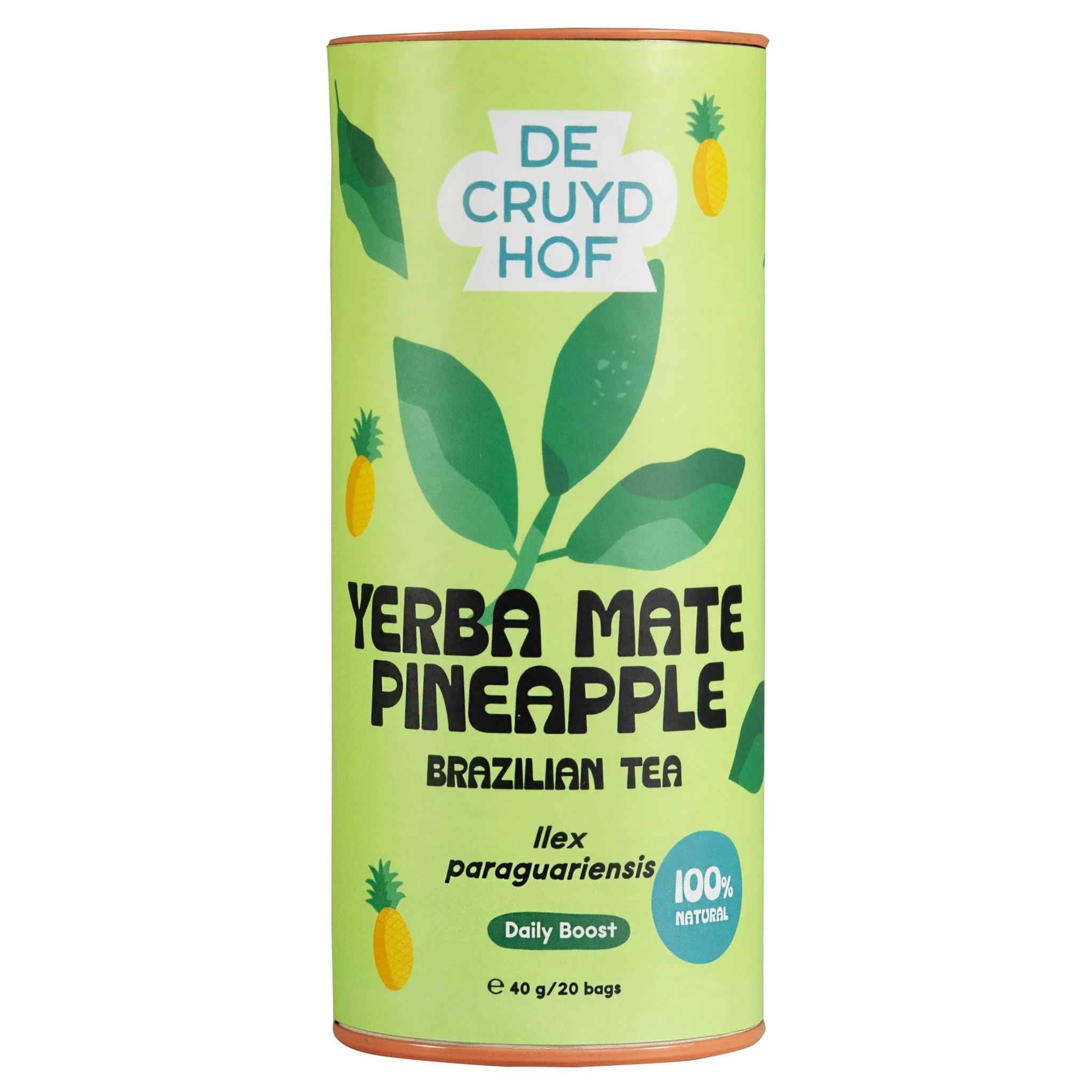 Cruydhof Thee Yerba Maté/Pineapple (20 stuks)