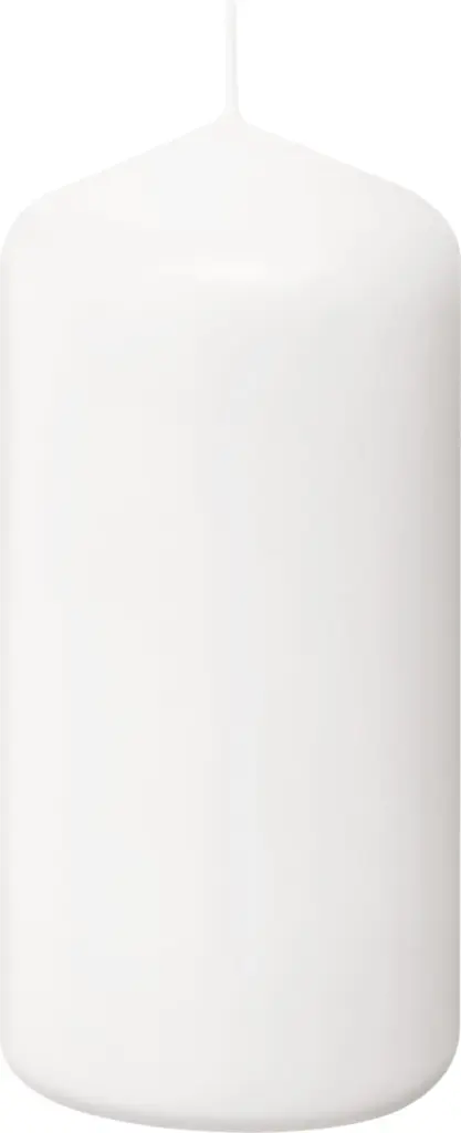 Bolsius Horeca Stompkaarsen 12/6 Wit (12 stuks)