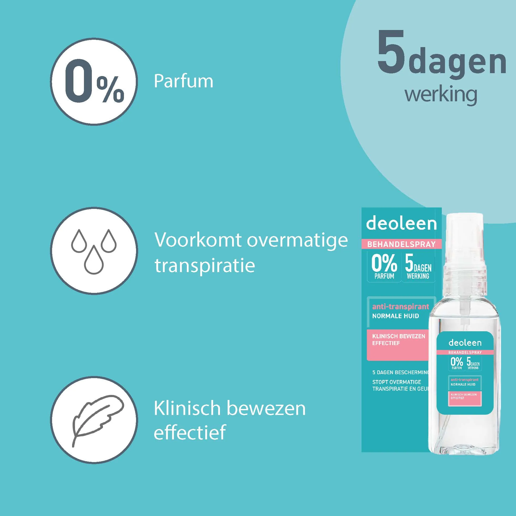 Deoleen Behandelspray 5 Dagen (30 ml) - image 2