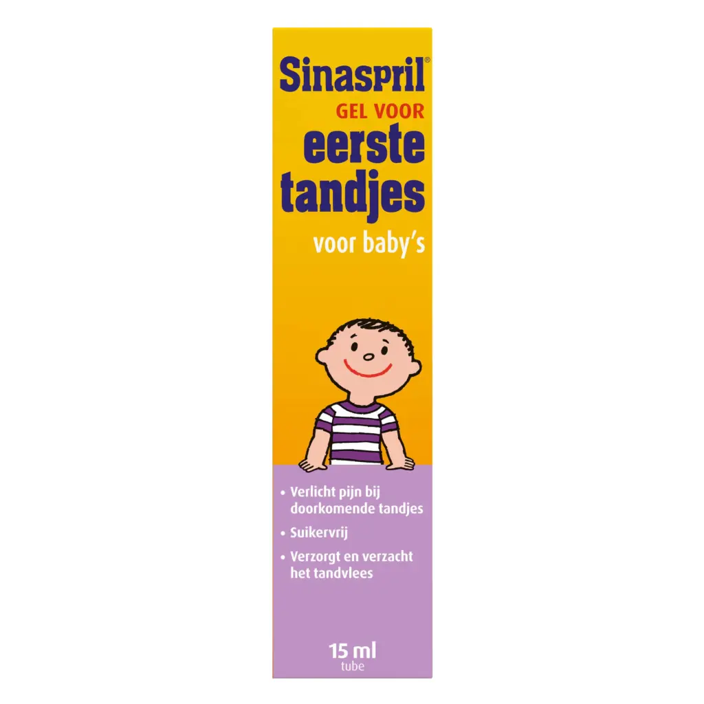Sinaspril Gel Voor Eerste Tandjes (15  ml)