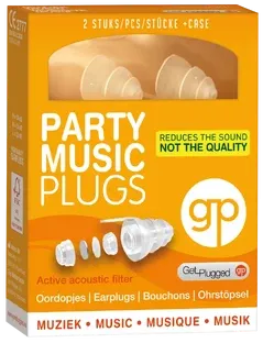Get Plugged Party Music Plugs (1 paar)