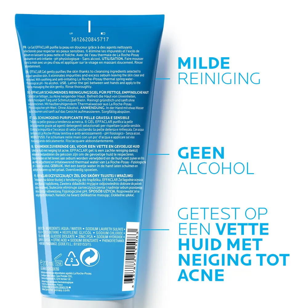 La Roche-Posay Effaclar Purifying Foaming Gel (200 ml)
