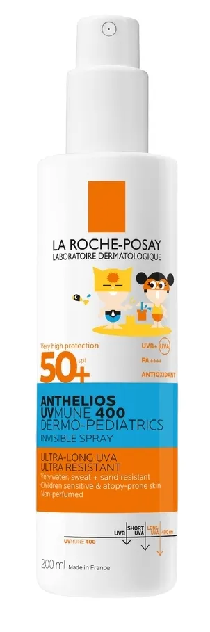 La Roche-Posay Anthelios Uvmune 400 Invisible Spray SPF50+ (200 ml)