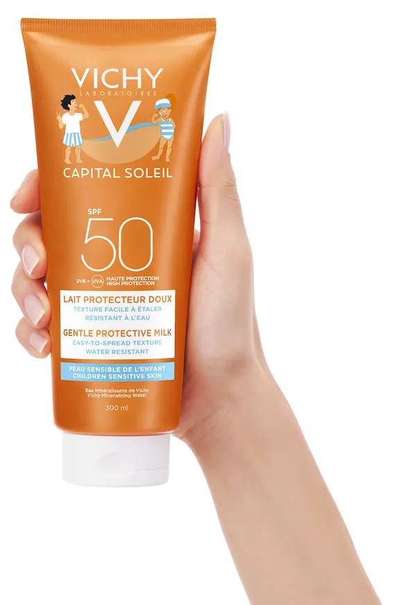 Vichy Capital Soleil Gentle Protective Milk Children Sensitive SPF50+ (300 ml)