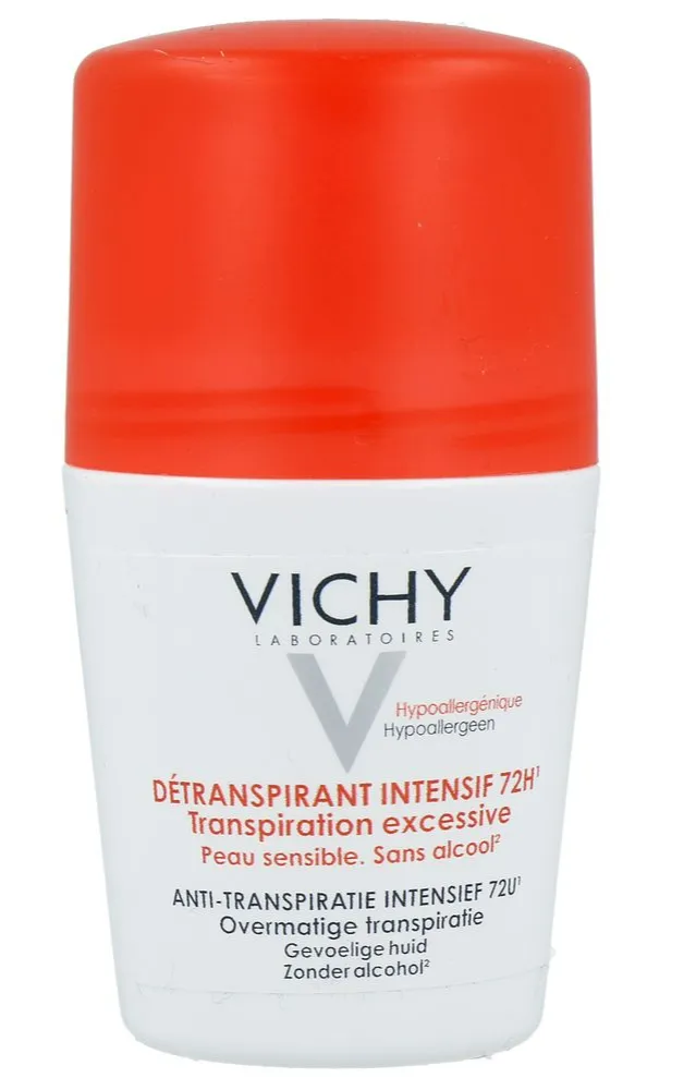 Vichy Deodorant Overmatige Transpiratie Roller 72h (50 ml)