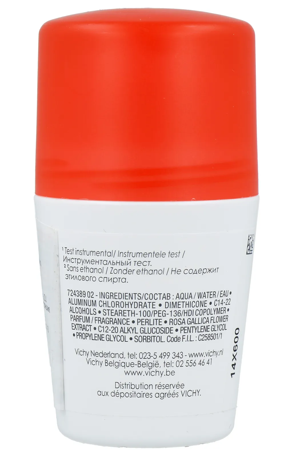 Vichy Deodorant Overmatige Transpiratie Roller 72h (50 ml) - image 2
