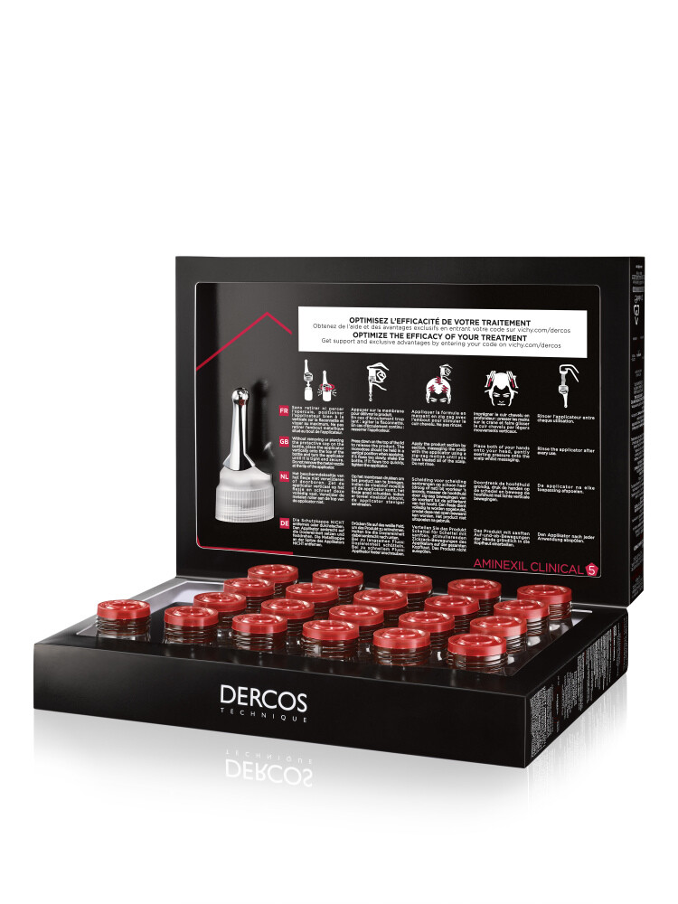 Vichy Dercos Aminexil Ampullen voor Mannen met Haarverlies (21 stuks) - image 2