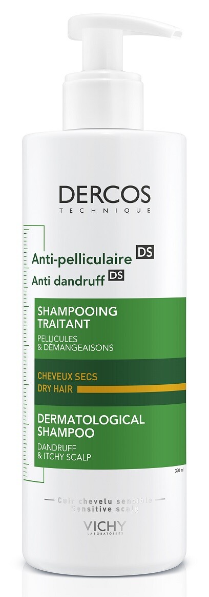 Vichy Dercos Anti-dandruff Shampoo Itchy Scalp (390 ml)