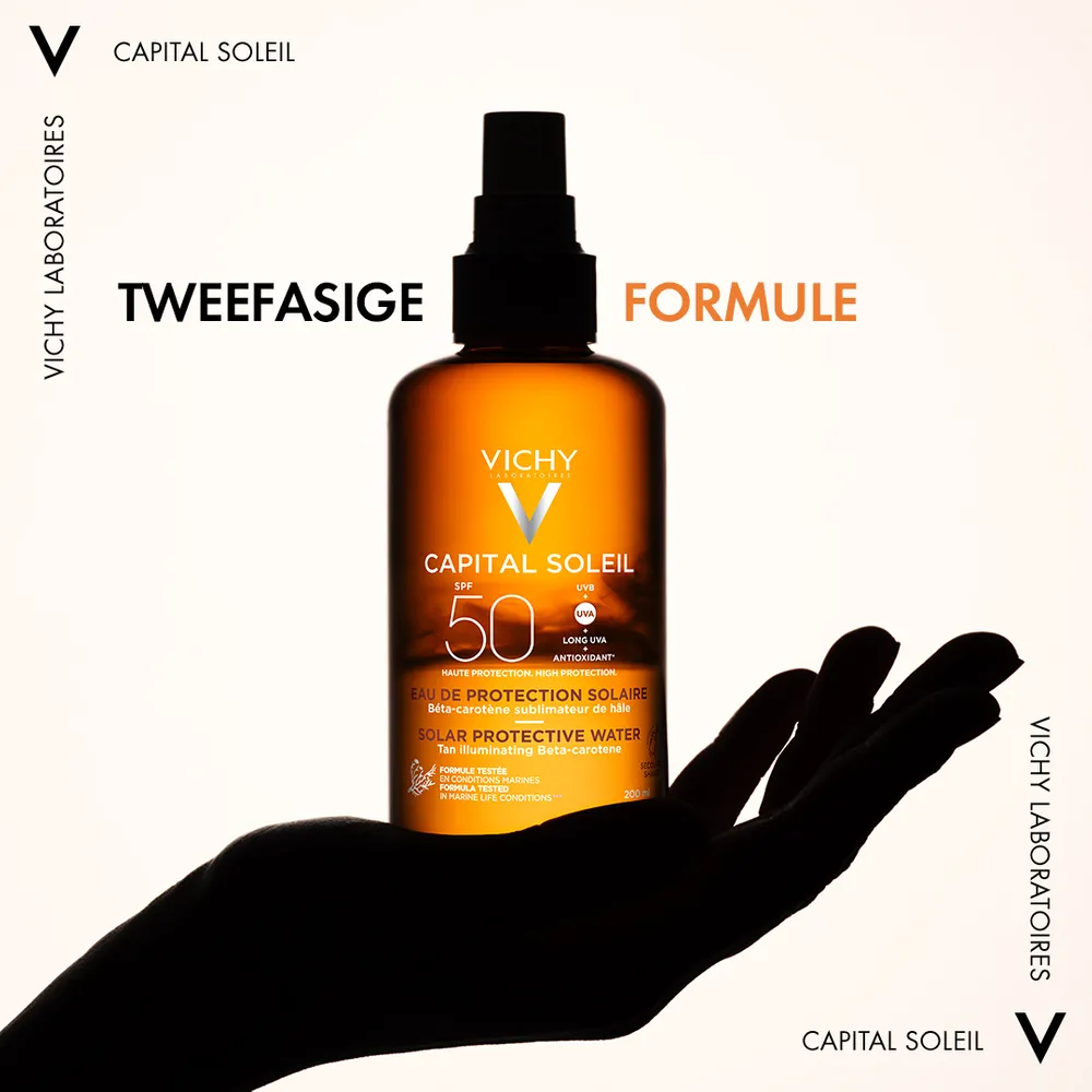 Vichy Capital Soleil Solar Protective Water SPF50 (200 ml) - image 4