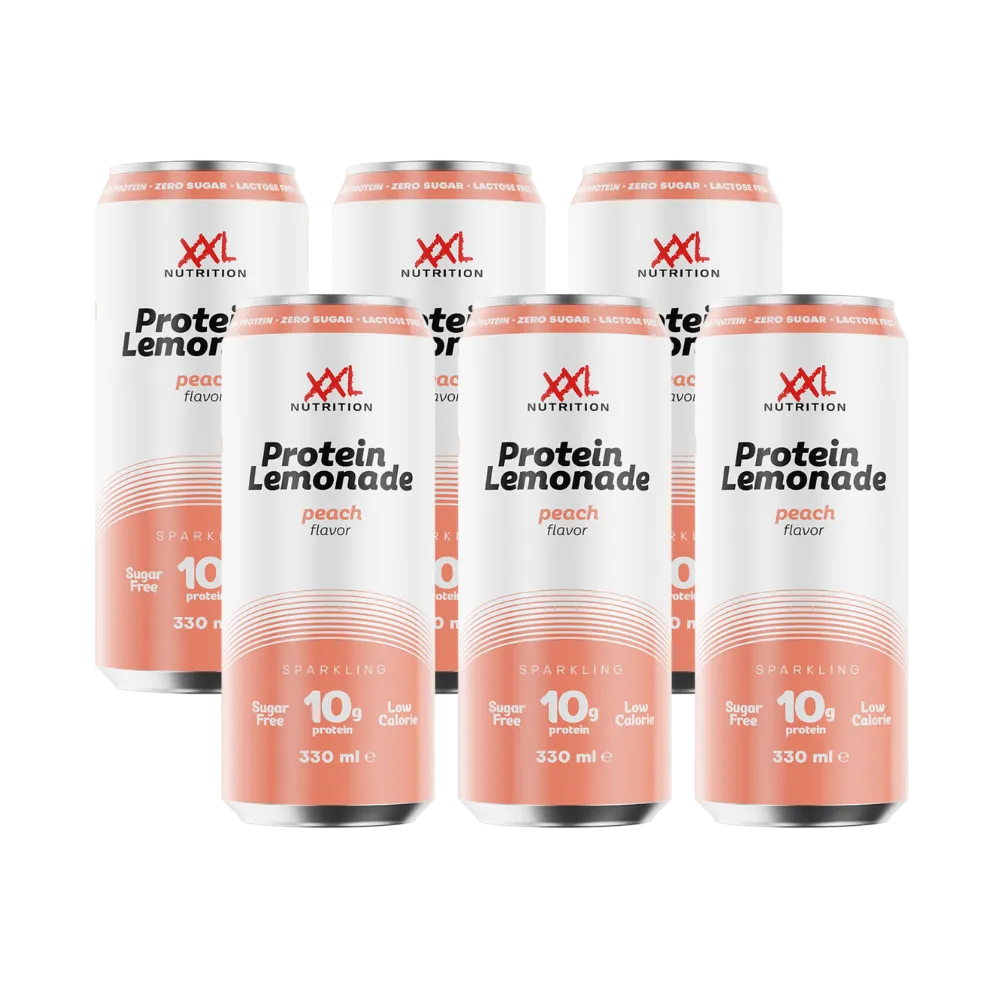 6x XXL Nutrition Protein Lemonade - Peach (6 x 330 ml)