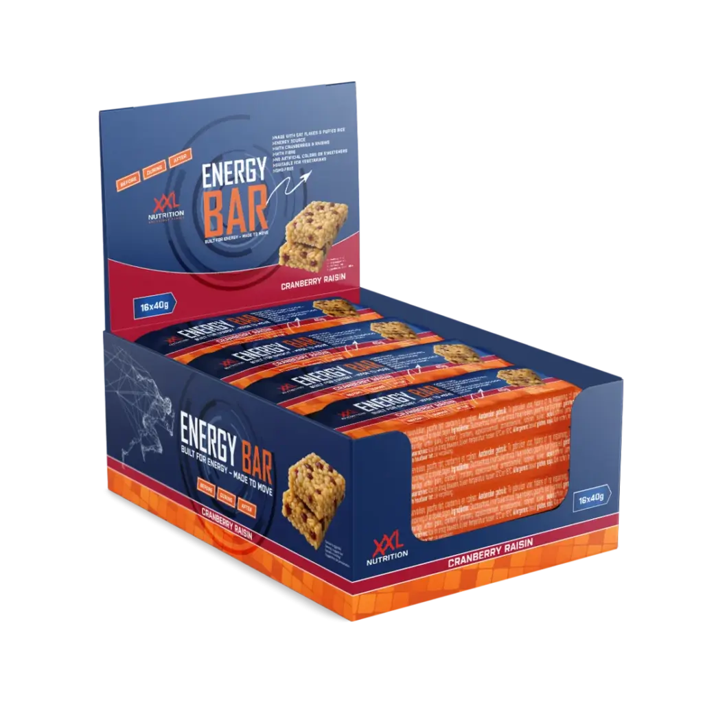 16x XXL Nutrition Energy Bar - Cranberry Raisin (16 x 40 gr)