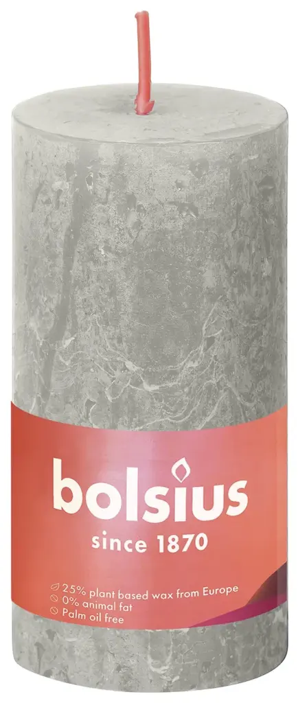 Bolsius Rustiekkaars 100/50 Sandygrey (1 stuk)