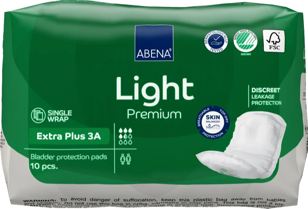 Abena Light Premium Extra Plus 3a Inlegverband (10 stuks)