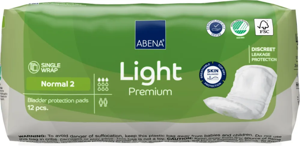 Abena Light Premium Normal 2 Inlegverband (12 stuks)