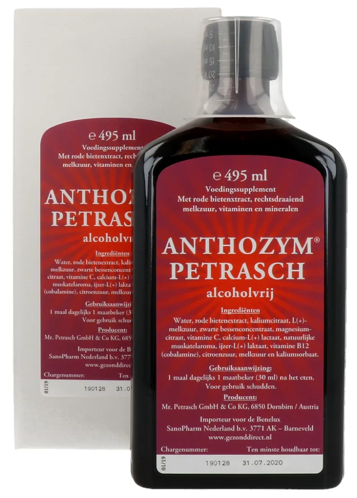 Sanopharm Anthozym Petrasch (495 ml)