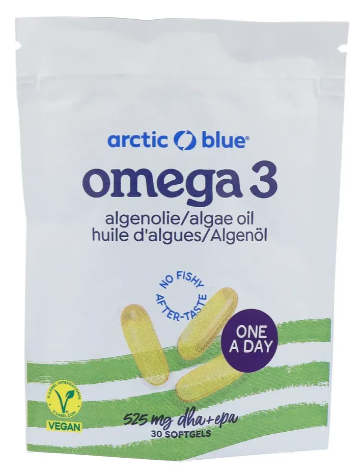 Arctic Blue Omega-3 Algenolie Softgel (30 softgels)