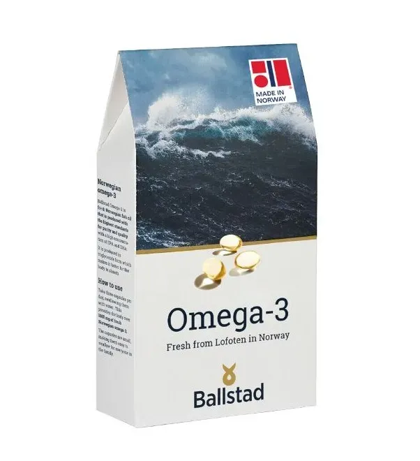 Ballstad Omega 3 Navulling Capsules (93 capsules)