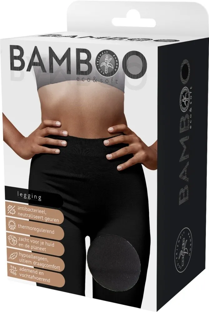 Naproz Bamboo Full Legging Zwart XL (1 stuk)