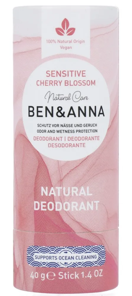 Ben & Anna Deostick Sensitive - Cherry Blossom (40 gr)