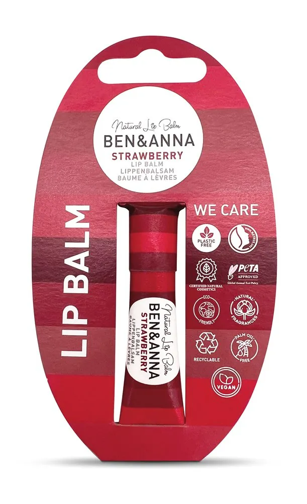 Ben & Anna Lip Balm Strawberry (6 gr)