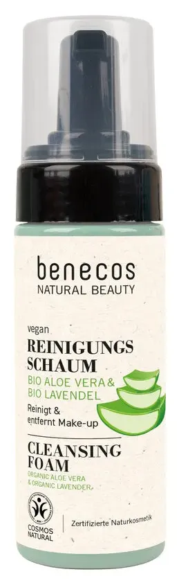 Benecos Cleansing Foam Aloe Vera & Lavender (150 ml)