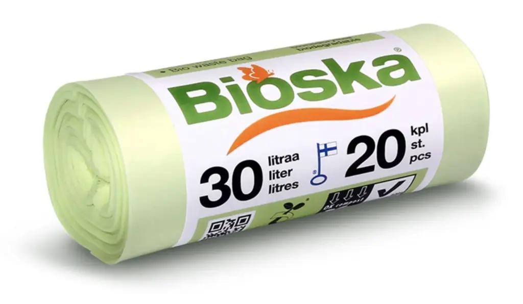 Bioska Afvalzakken 30 Liter (20 stuks)