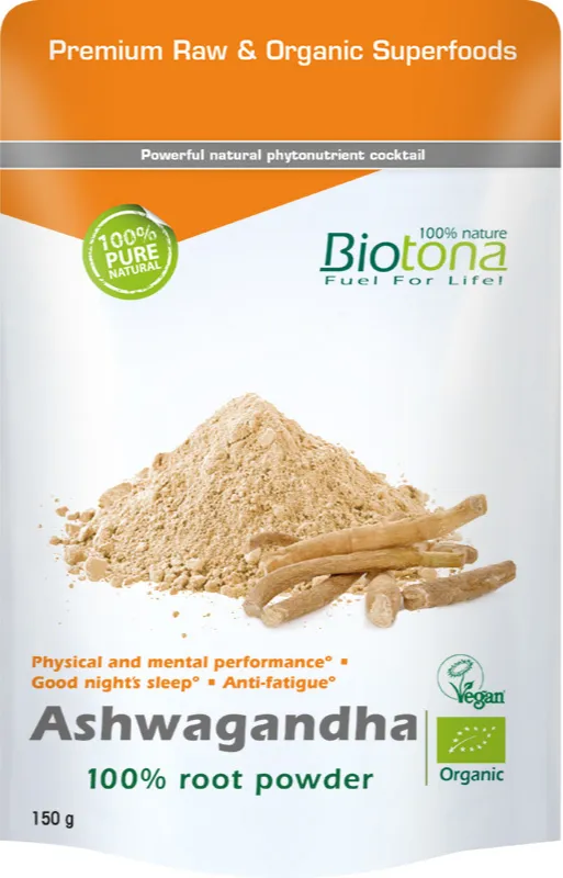 Biotona Ashwagandha 100% Root Powder (150 gr)