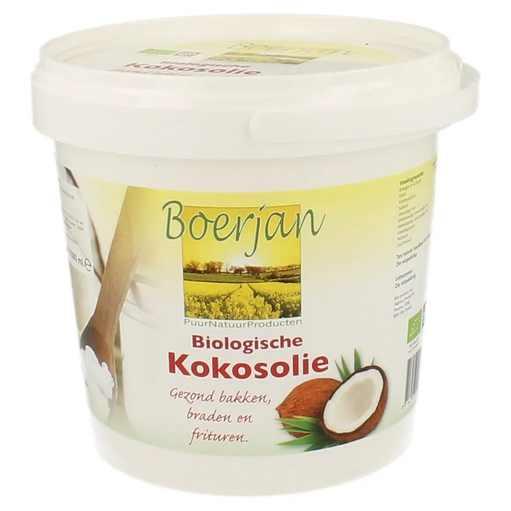 Boerjan Kokosolie Bio (1000 ml)