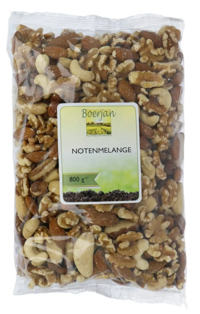 Boerjan Ongebrande Notenmelange (800 gr)