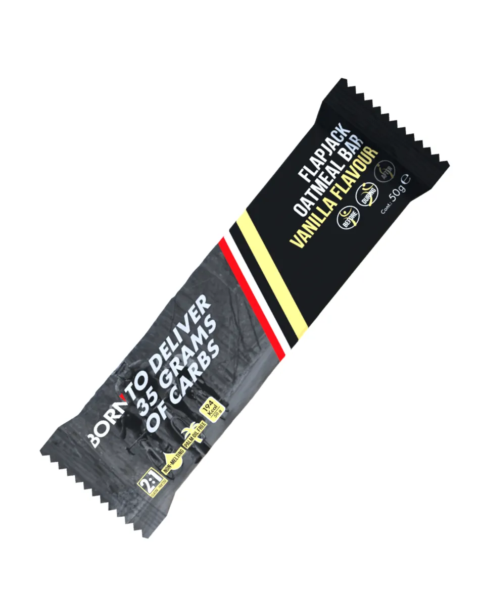 Born Flapjack Oatmeal Bar - Vanilla 5 Stuks (50 gr)