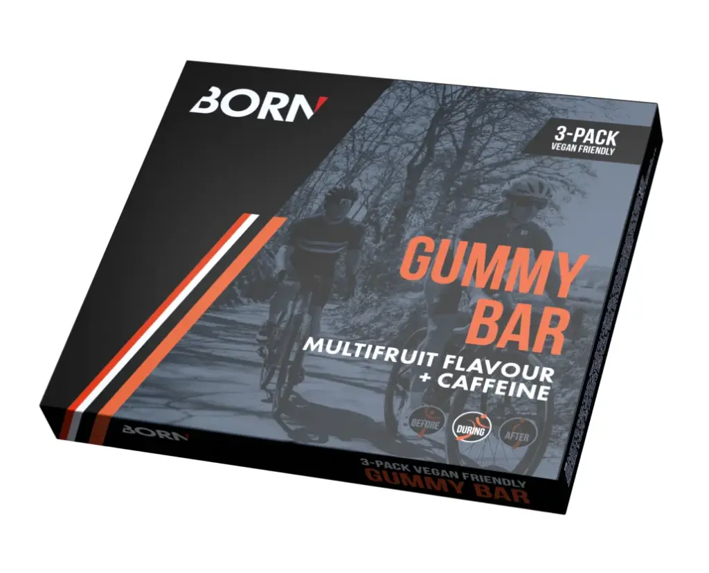Born Gummy Bar - Multifruit Caffeine (90 gr)