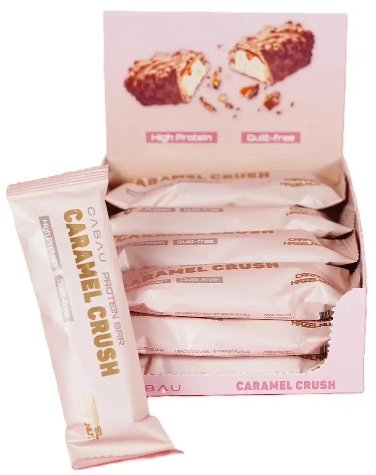Cabau Protein Bar Caramel Crush (60 gr)