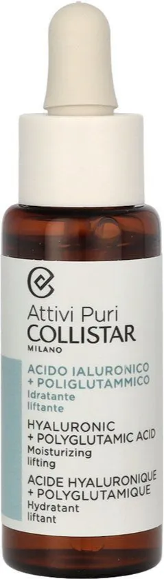 Collistar Face Serum Attivi Puri Hyaluronic + Polyglutamic (30 ml)