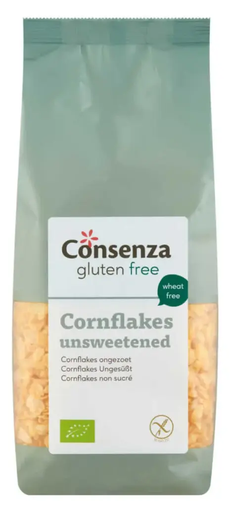 Consenza Bio Cornflakes Ongezoet (200 gr)