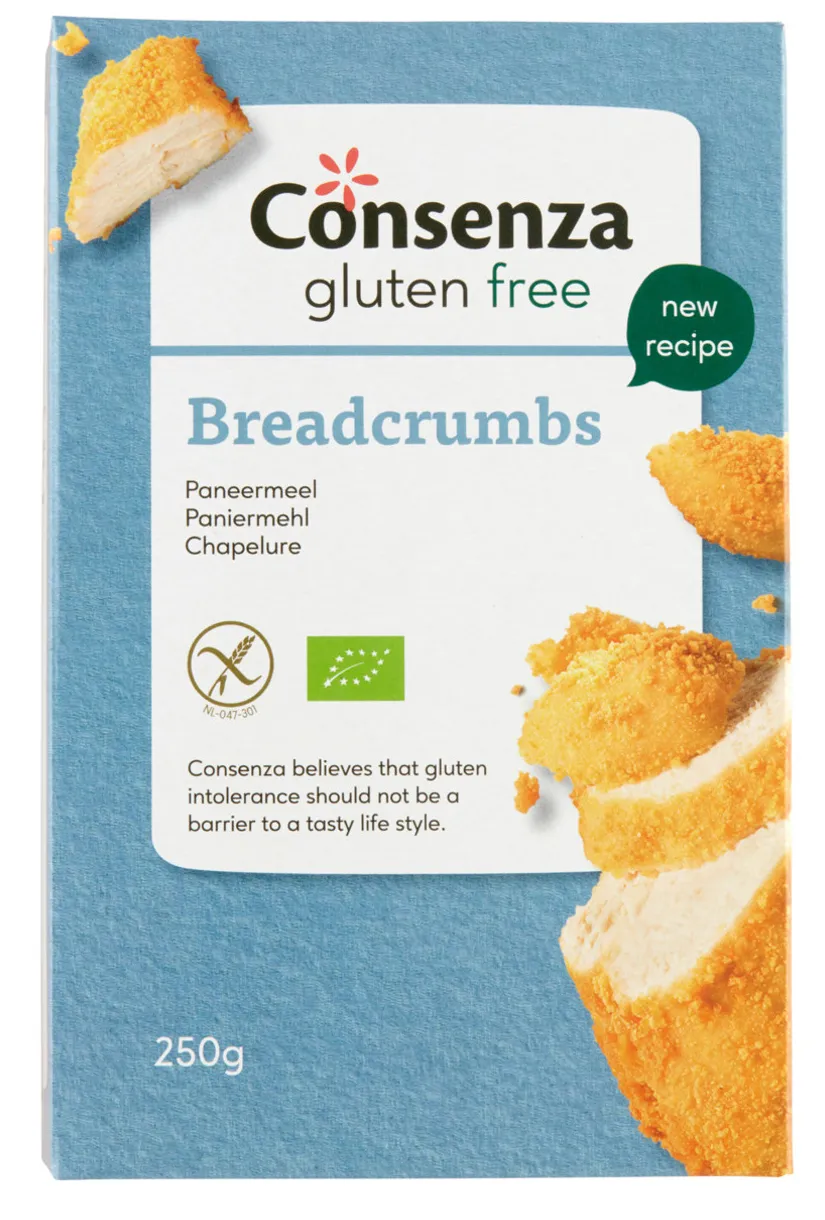 Consenza Glutenvrije Paneermeel (250 gr)